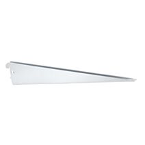 Console double 320 mm acier époxy blanc - CIME
