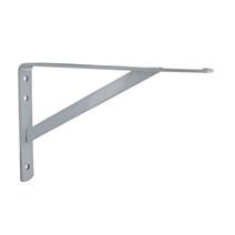 Equerre renforcée acier époxy 295 x 200 mm blanc - CIME