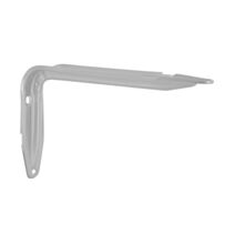 Equerre acier époxy blanc 327 x 177 x 40mm - CIME