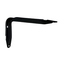 Equerre acier époxy noir 150 x 110 x 30mm - CIME