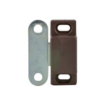 Lot de 8 loqueteaux magnétiques rectangulaires à visser à pattes - CIME