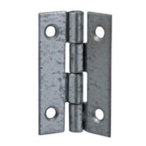 Charnière rectangle 40x25mm acier zingué x10