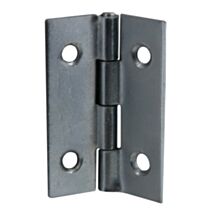 Charnière rectangle 25x18mm acier zingué x10