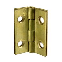 Charniere rectangle laiton 16x20mm x2