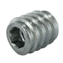 Insert à visser HC6 Ø12mm L15mm acier zingué x4 - CIME