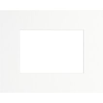 Passe-partout 30x40cm ouverture 18x24cm blanc - CEANOTHE