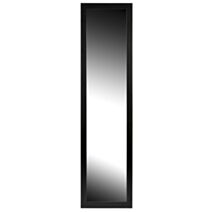 Miroir chevalet 32x150cm Soweto noir à poser 