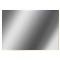 Miroir rectangle Clea 50 x 70 cm métal doré - CEANOTHE 