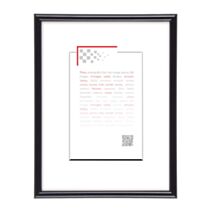 Cadre photo gallery noir 15x20cm