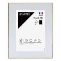 Cadre photo Newton bois 13x18cm - CEANOTHE