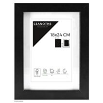 Cadre photo Oslo 18x24cm Noir - BRIO
