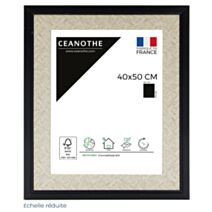 Cadre photo Palma noir 50x50cm - CEANOTHE