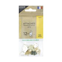 Sachet 12 attaches triangulaires n°12 - CEANOTHE