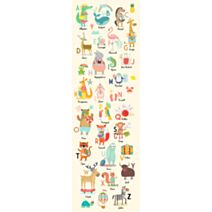 Toile Suspendue Alphabet 30x97cm