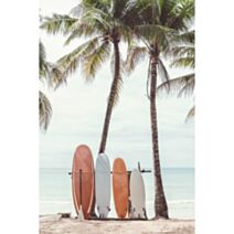 Toile Planche Surf 30x45cm