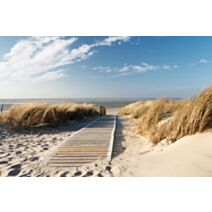 Tableau sur toile direction plage 45x65cm