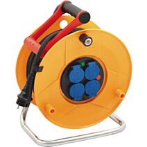 Enrouleur de câble Standard Pro 25m 3G2,5 jaune - BRENNENSTUHL