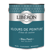 Peinture multisupport velours bleu paon 2,5L - LIBERON