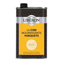 Cire nourrissante pour parquet satiné 1L- LIBERON
