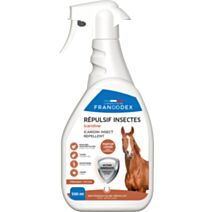 Spray répulsif insectes cheval 500ml blanc - FRANCODEX
