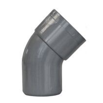 coude pvc à coller nfe nfme mf 45° diam 40