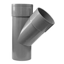 CULOTTE PVC 45° MÂLE-FEMELLE Ø 100 mm