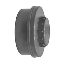 Bouchon PVC de dégorgement mâle diamètre 100 mm