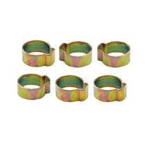Colliers oreille tuyau Ø8 pour tuyau Øext.12-14 x6 - MECAFER