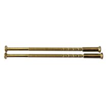 2 vis relieuses sécables laiton + douilles non fendues 42 à 80mm - CHAINEY