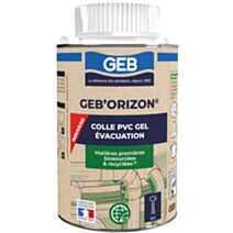 Colle PVC gel évacuation Geb'Orizon pot 250ml - GEB