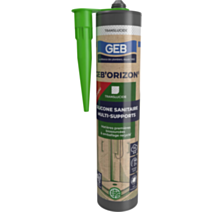 Mastic silicone multi-supports transparent 310ml - GEB