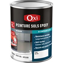 Peinture sol Epoxy 2L blanc RAL 9016 - OXI
