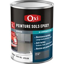 Peinture sol Epoxy 2L gris foncé RAL 7000 - OXI