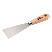 Couteau de peintre lame acier 6cm bois - L'OUTIL PARFAIT