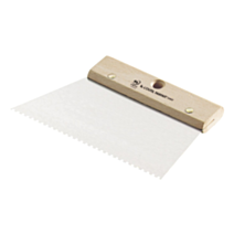 Couteau à colle carrée 20cm bois naturel - L'OUTIL PARFAIT