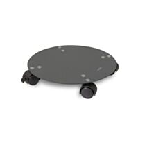 Support pot à roulettes anthracite Ø30cm