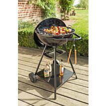Barbecue charbon de bois Brigthon Acier Ø46cm 4-6 pers. - SOMAGIC