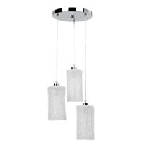 Lustre Moss 120x30x30cm 40W Blanc - MATHIAS