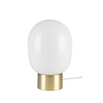 Lampe de Chevet Groon 28x18x18cm 25W Blanc - MATHIAS 
