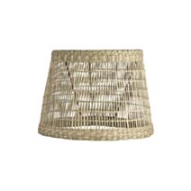 Abat-jour Anda en jonc de mer naturel Ø28 x H20 cm - MATHIAS