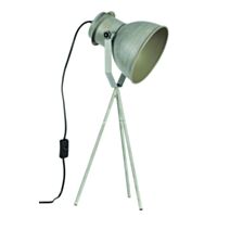 Lampe trépied “trey” gris l21 h56