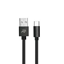 Cordon tressé USB-A USB-C 2,5m - FPE