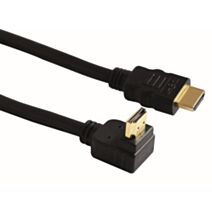 Cordon hdmi 1 fiche 90° 2m