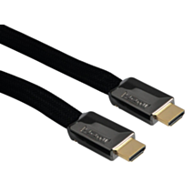 Cordon HDMI mâle/mâle plat - 1,5m - FPE