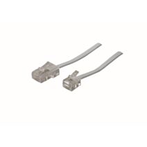 Cordon RJ45/RJ11 mâle/mâle - 10m - FPE