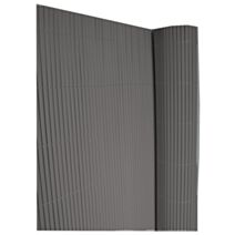 Canisse double face Lame PVC 10mm 1,5x3m Anthracite - IDEAL GARDEN