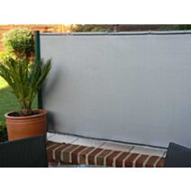 Brise vue 200g 95% 1 x 3 m gris  - IDEAL GARDEN