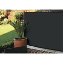 Brise vue en toile Occultant 95% 1,5x3m Anthracite - IDEAL GARDEN