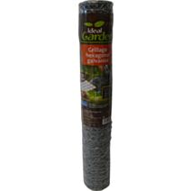Grillage hexagonal galvanisé 25 mm 0,5 x 10 m - IDEAL GARDEN