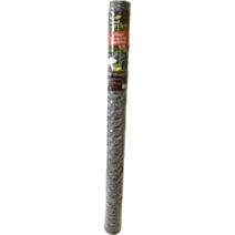 Grillage hexagonal galvanisé 40 mm 1 x 10 m - IDEAL GARDEN